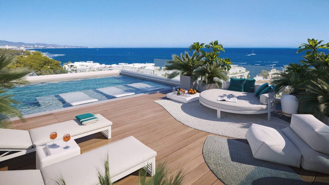 Luxury penthouse in Marbella