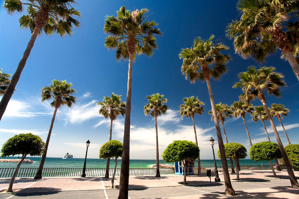 Promenade in Marbella