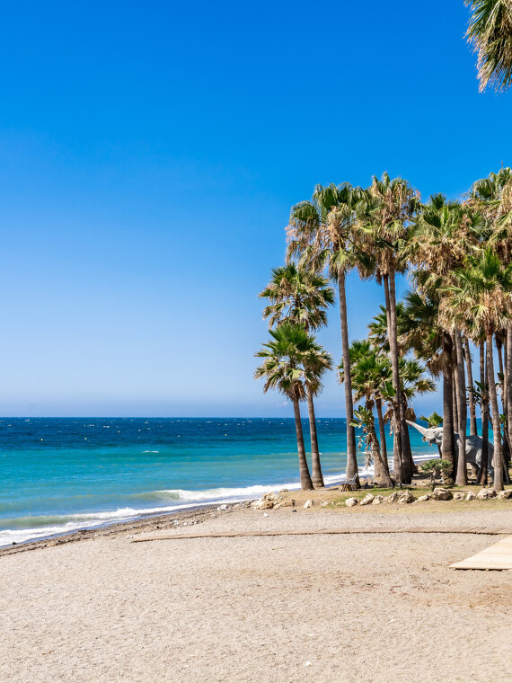 Marbella West beach