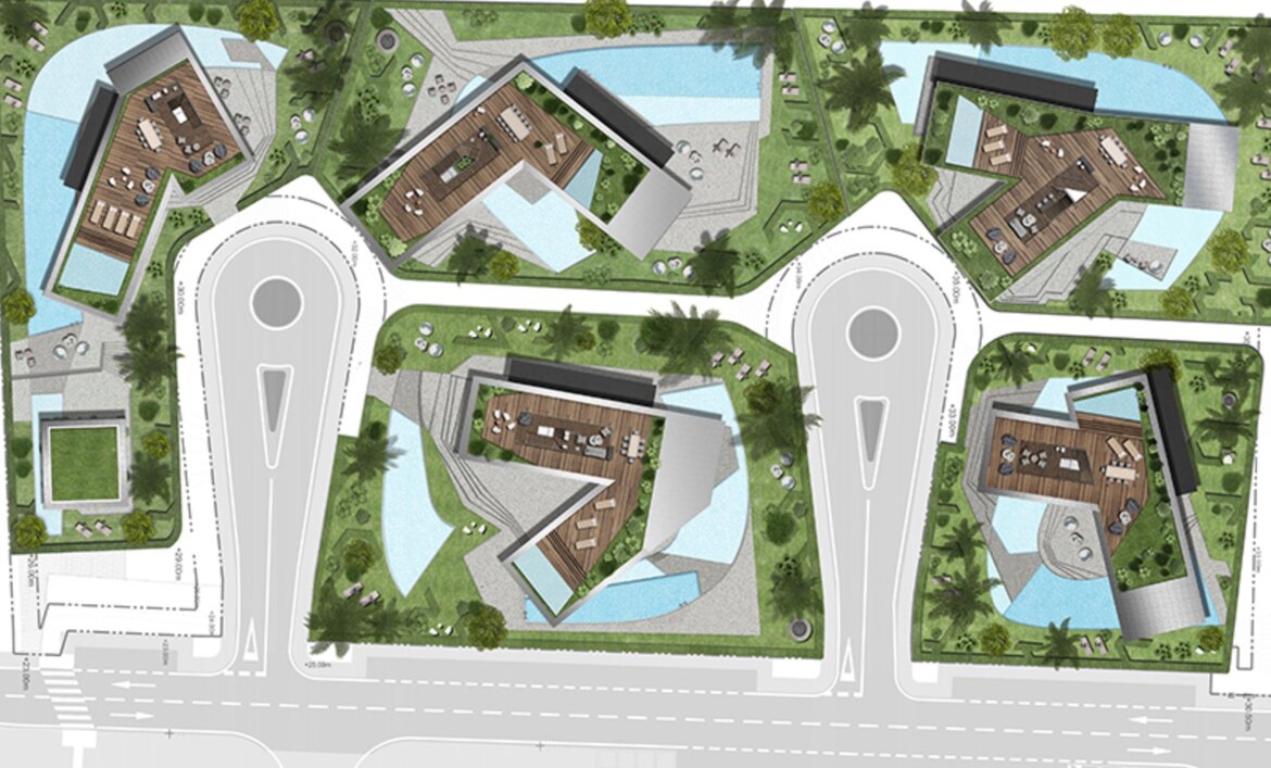 Masterplan Karl Lagerfeld Villas