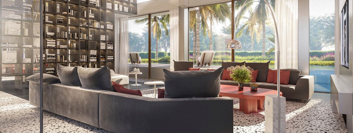Living room Karl Lagerfeld Villa