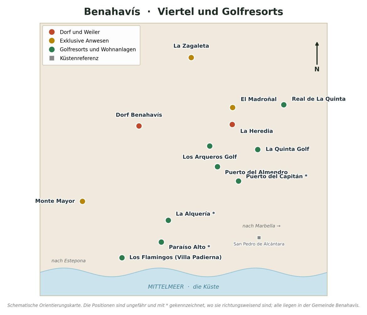 Benahavis Karte