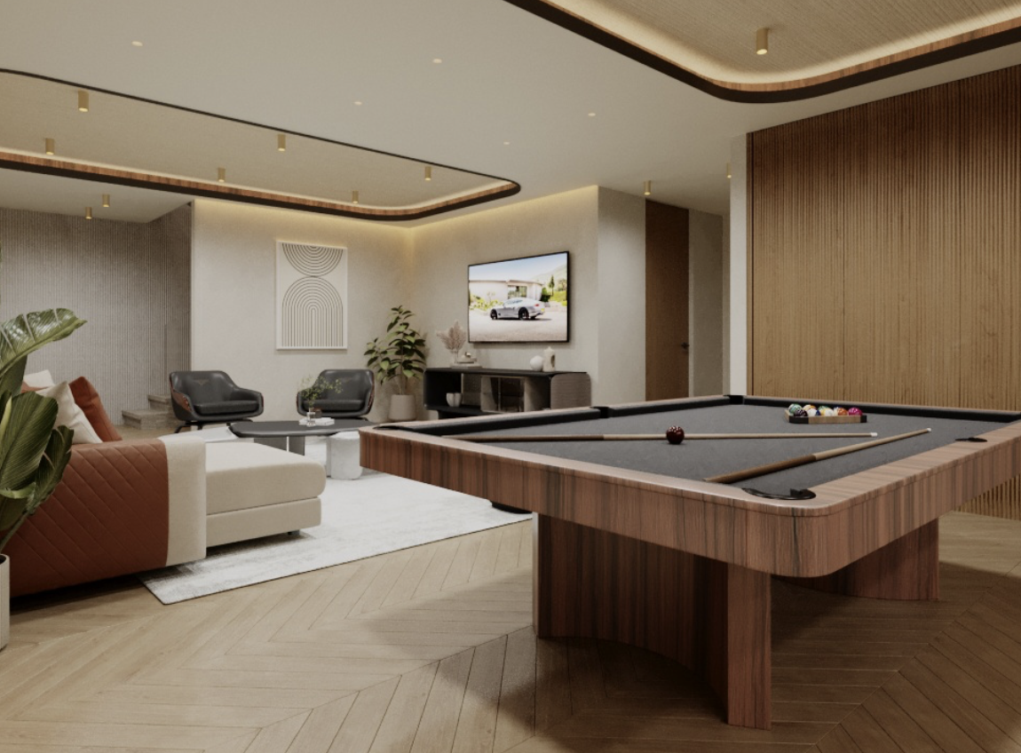 Entertaiment room by Bentley Homes