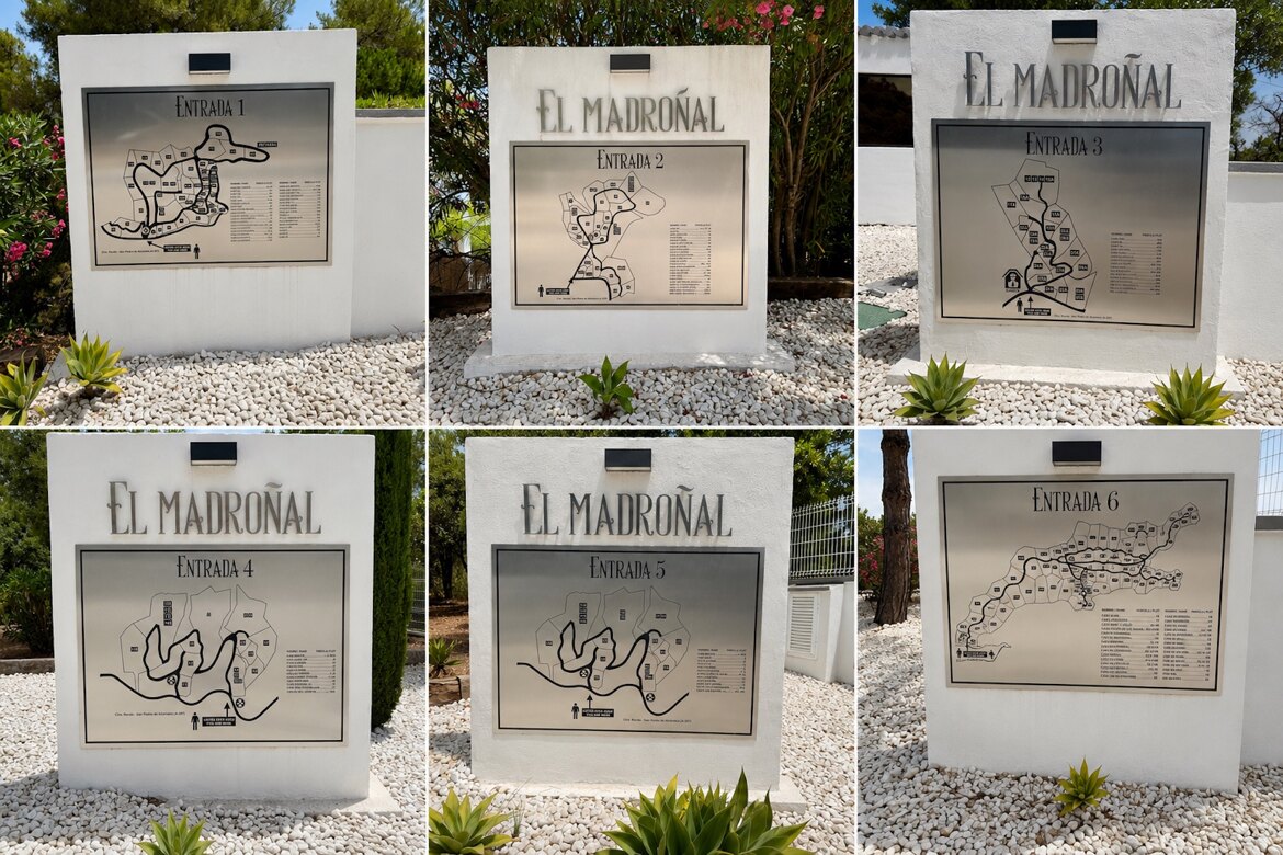 Gates in El Madroñal