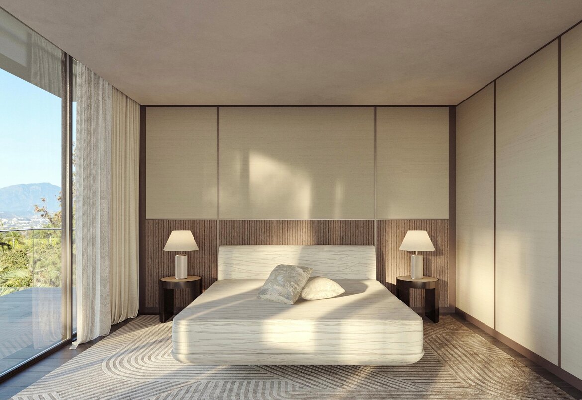 Armani Residences Bedroom
