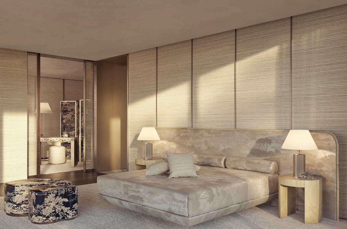 Armani Residences Master Suite