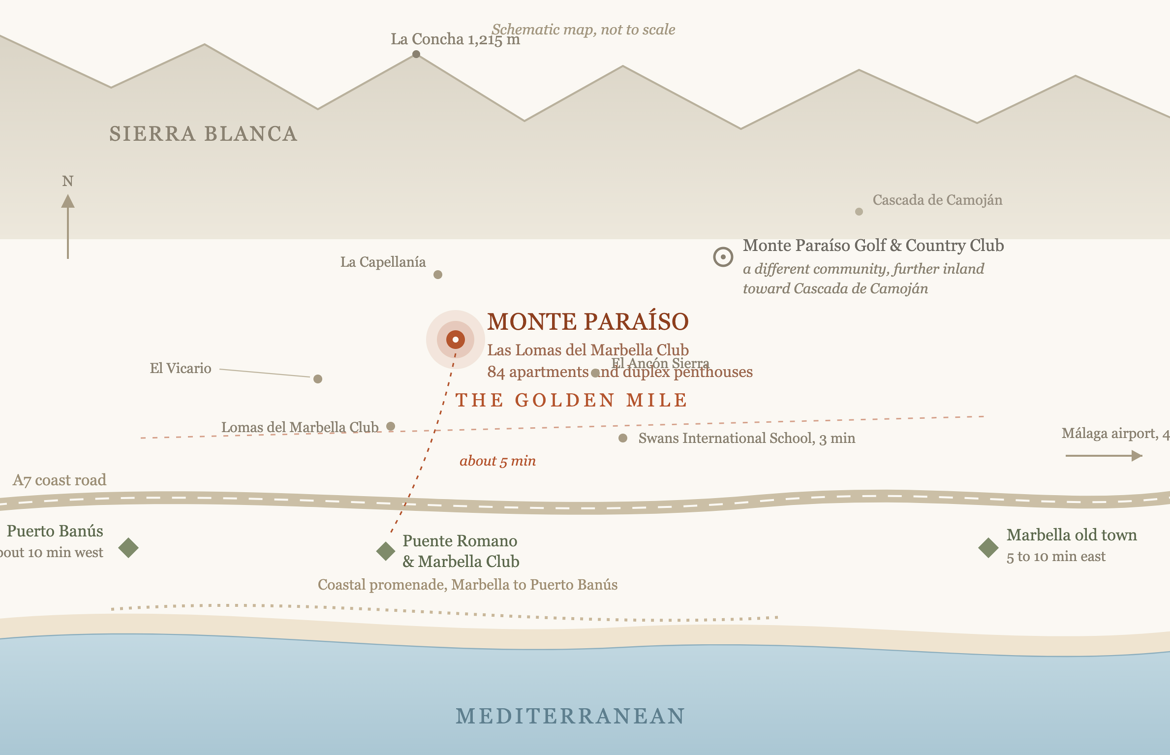 Location map Monte Paraiso