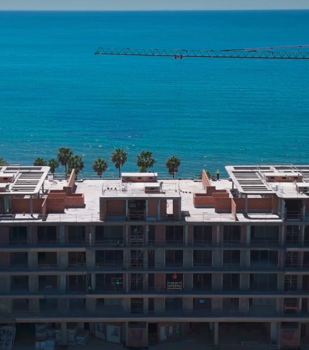 Vue sur la mer depuis Tyrian