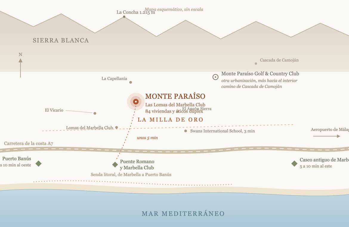 mapa ubicación Monte Paraiso