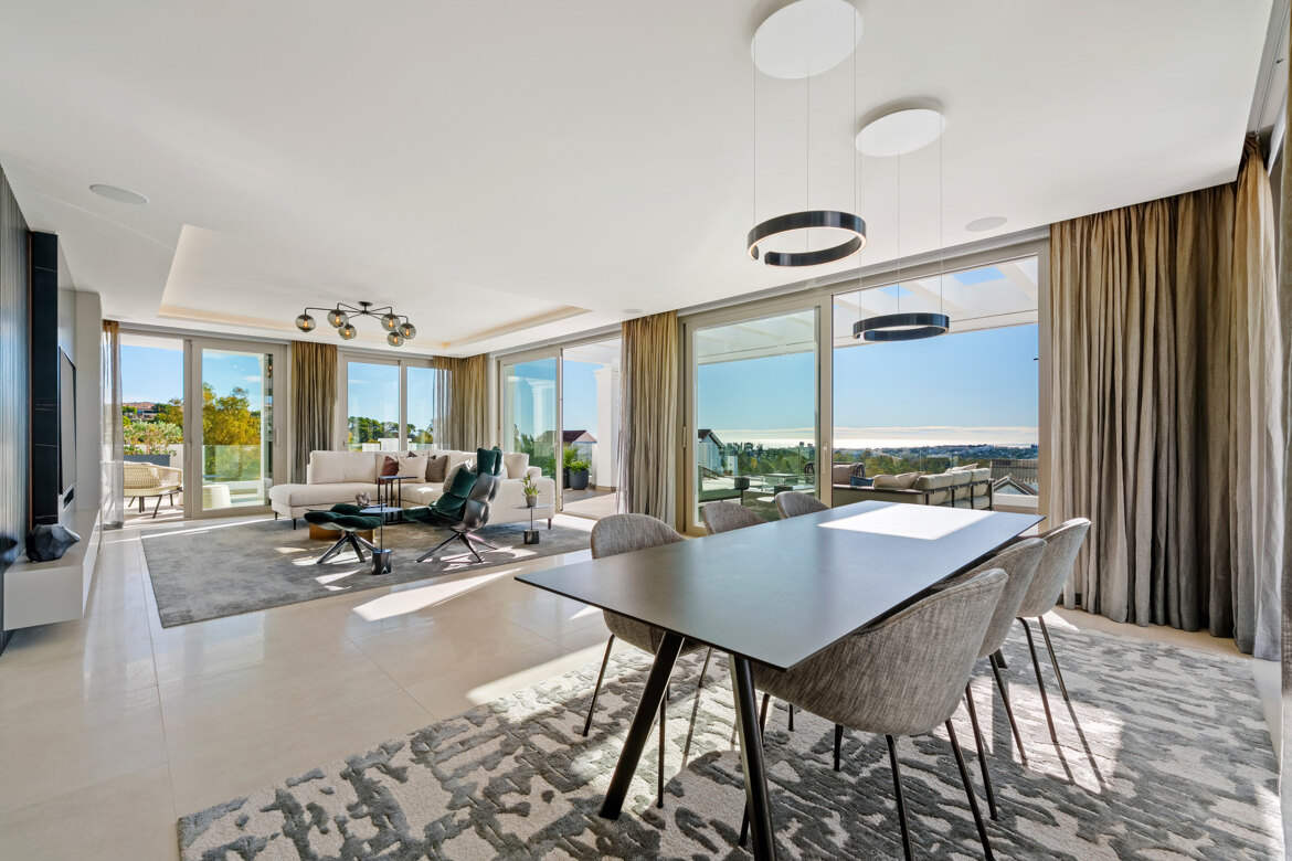 Living room MH9070 penthouse for sale