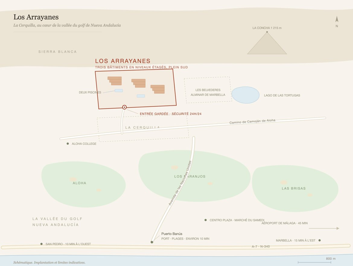 Los arrayanes carte