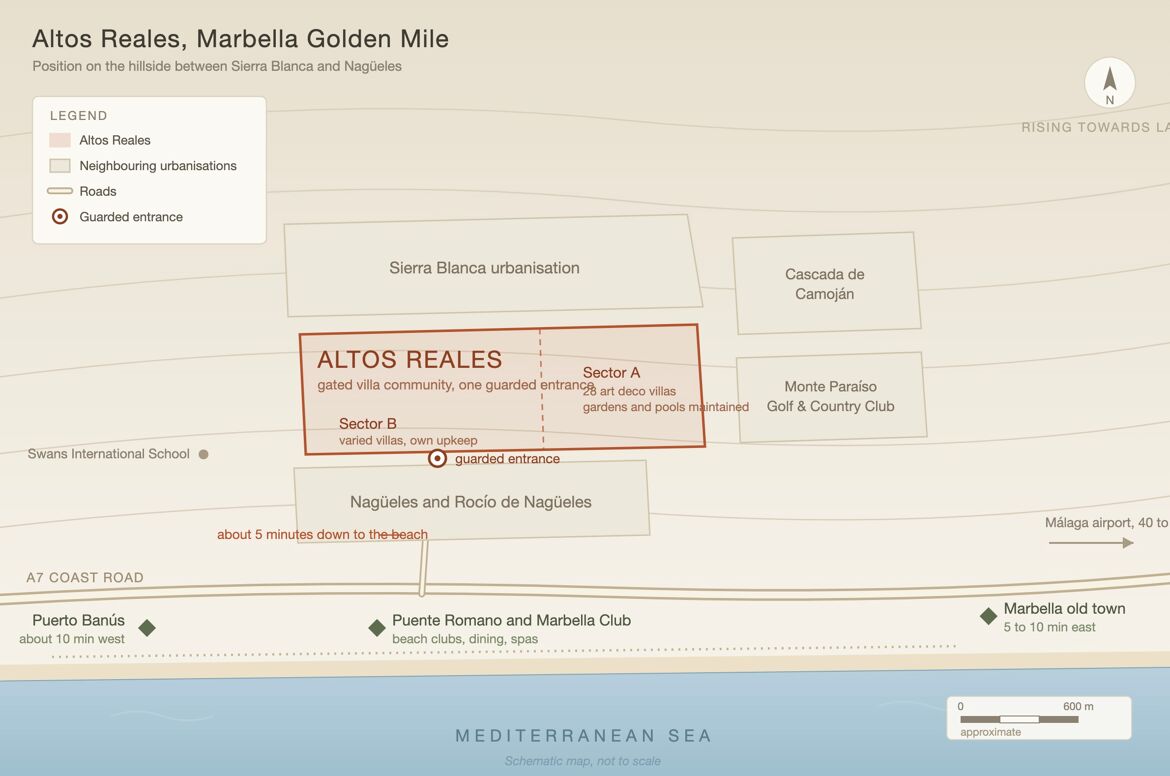 Location Map Altos Reales