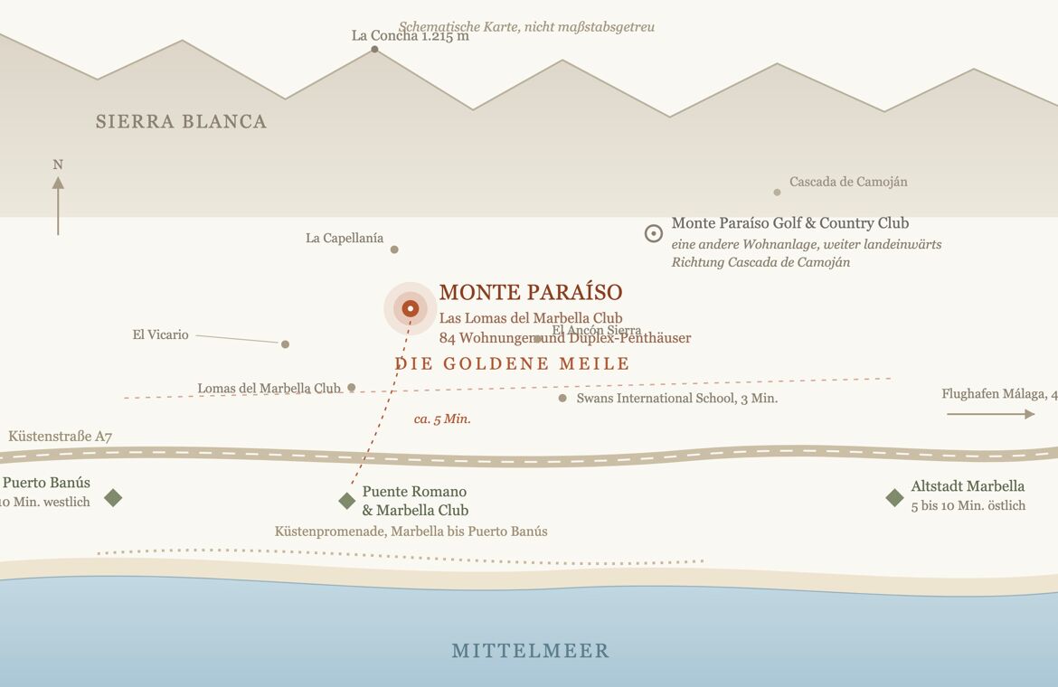 Lageplan Monte Paraiso