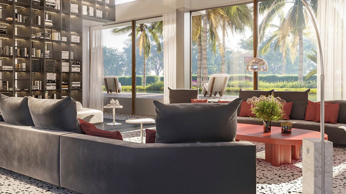 Living room Karl Lagerfeld Villa