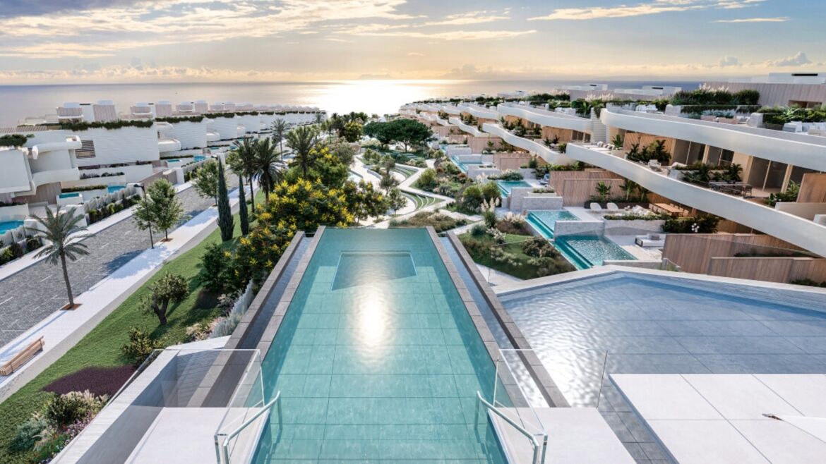 Dunique luxury beachfront apartments for sale Mh6273
