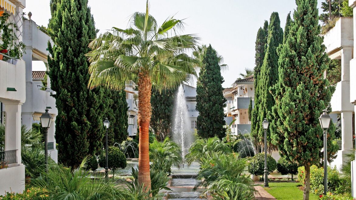 Fontaines et jardins tropicaux à El Presidente
