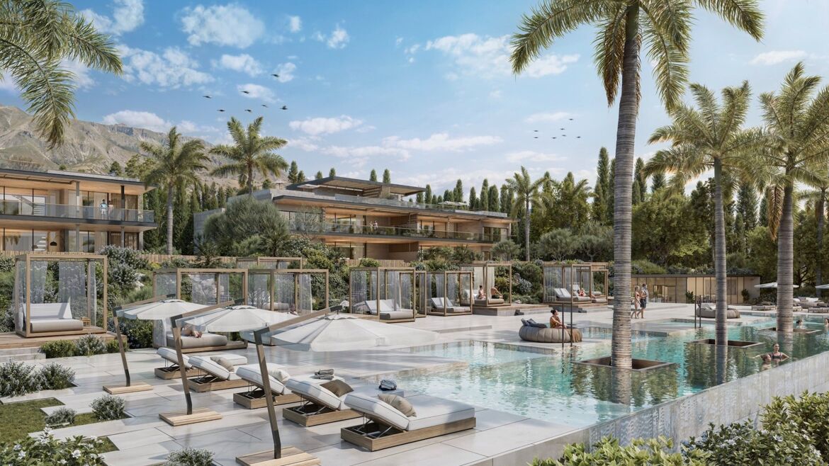 Armani Residences pool