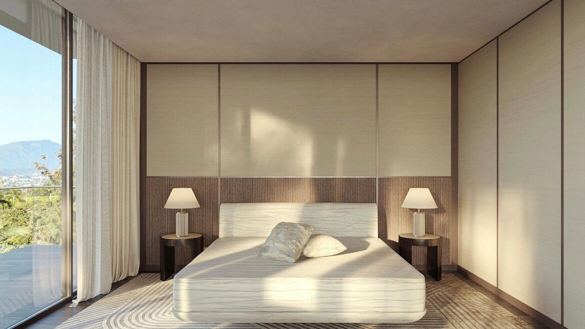 Armani Residences Bedroom