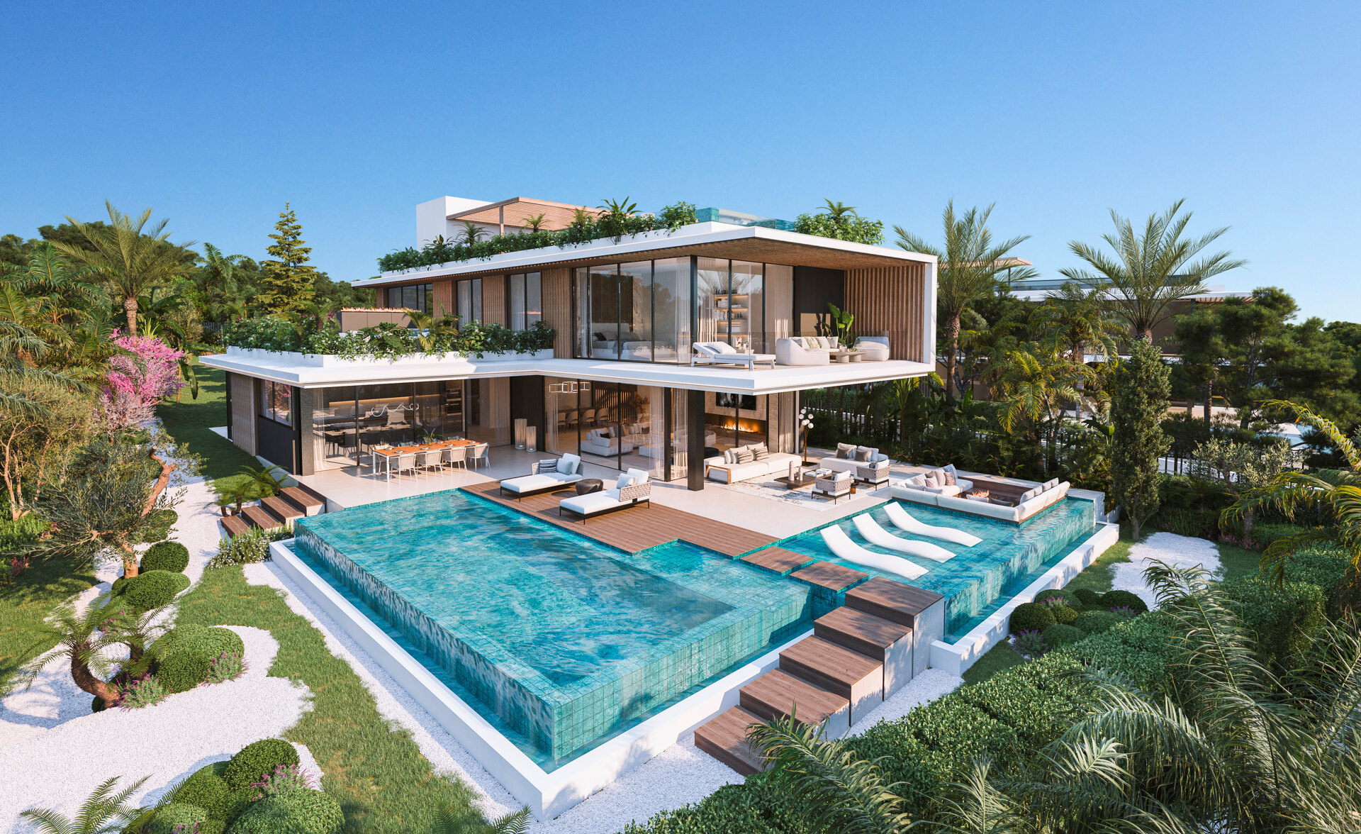 BUILDING LICENCE GRANTED! 5 Luxury Villas in Camoján, Marbella