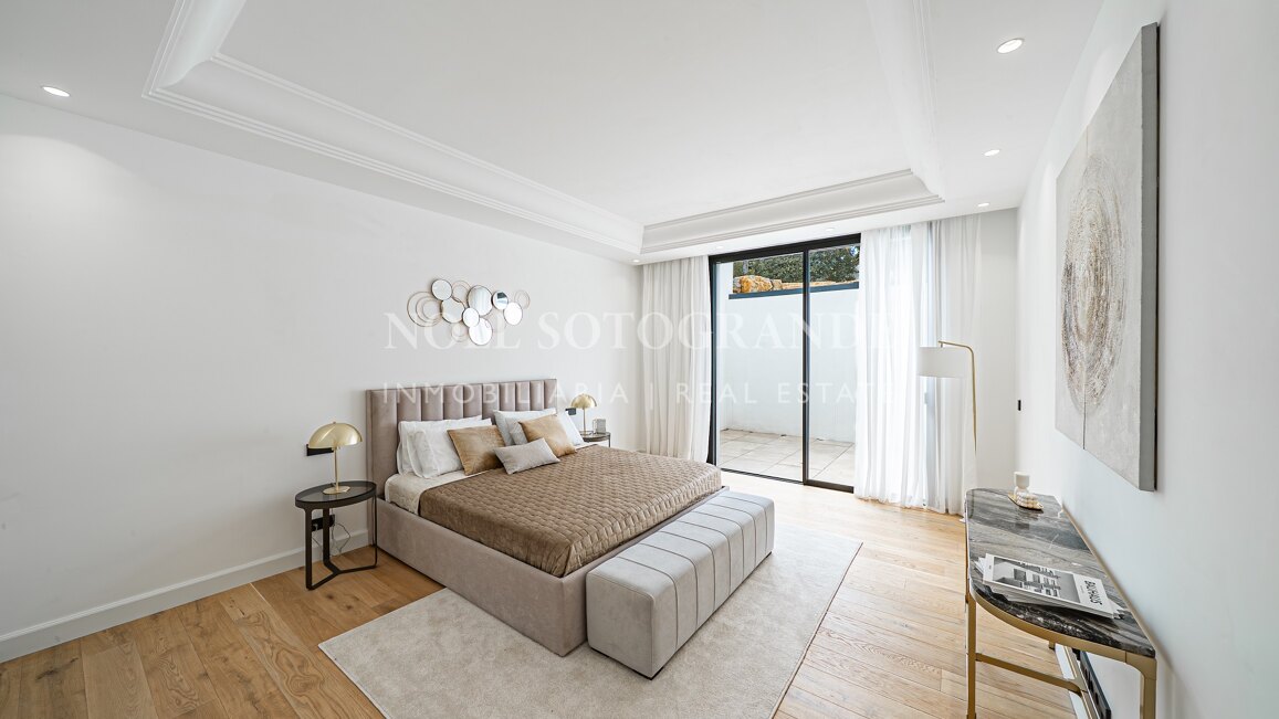 Brand new villa with sea views on Marbella's Golden Mile