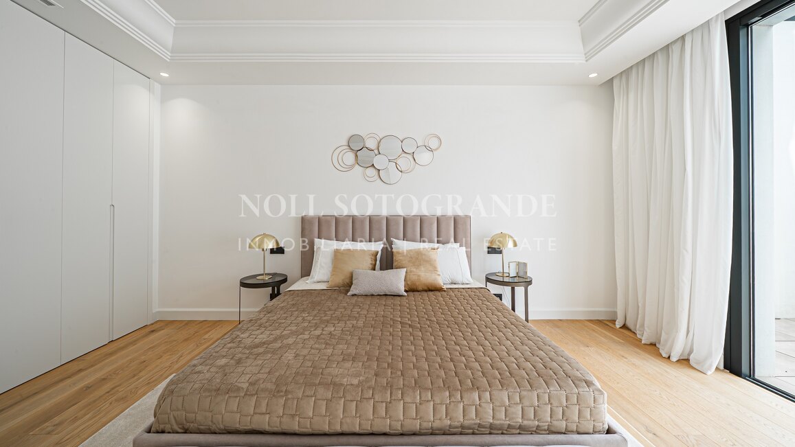 Brand new villa with sea views on Marbella's Golden Mile