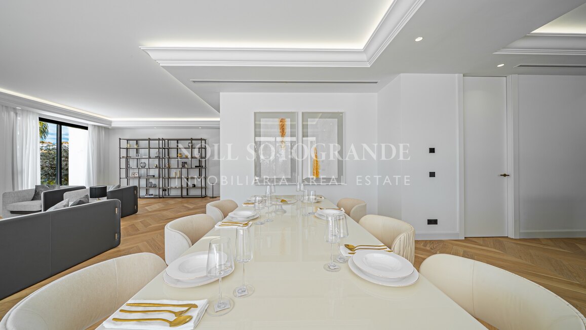 Brand new villa with sea views on Marbella's Golden Mile