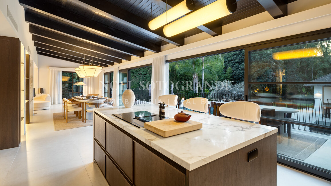 Contemporary Scandinavian-Japandi Villa in Nueva Andalucía’s Golf Valley