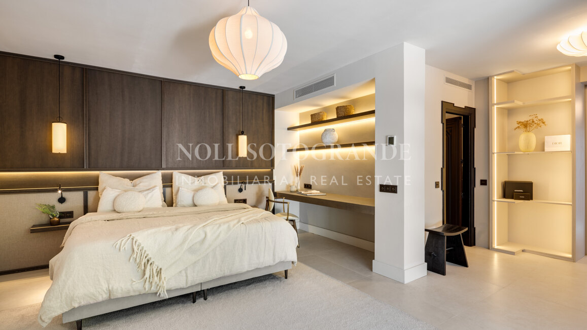 Contemporary Scandinavian-Japandi Villa in Nueva Andalucía’s Golf Valley