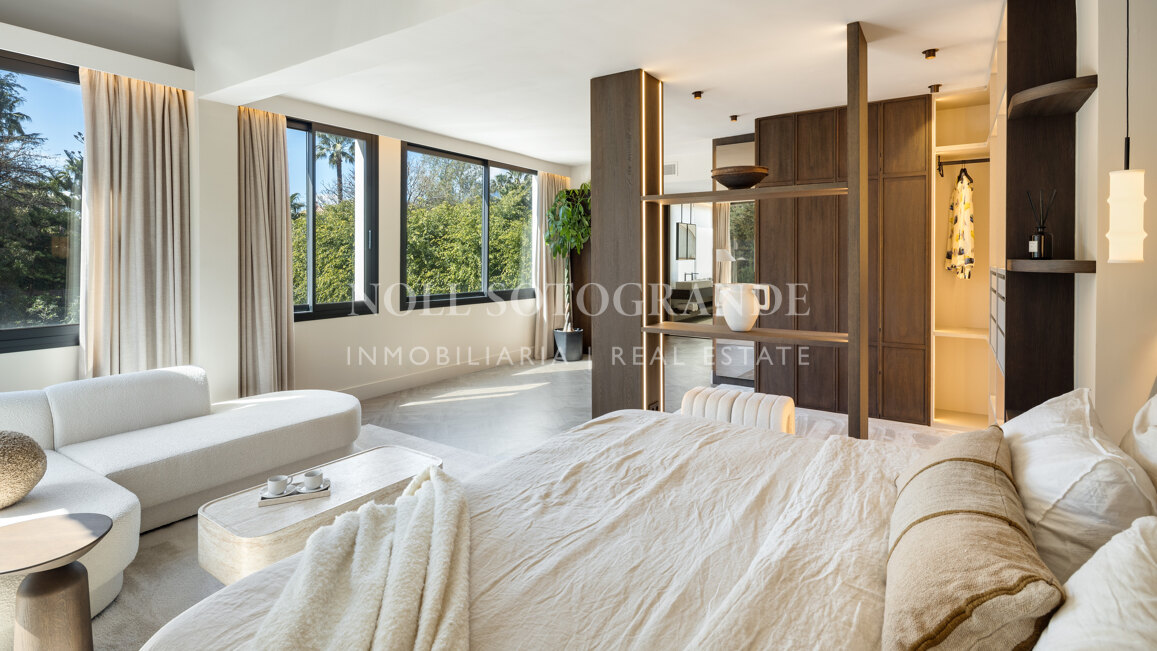 Contemporary Scandinavian-Japandi Villa in Nueva Andalucía’s Golf Valley