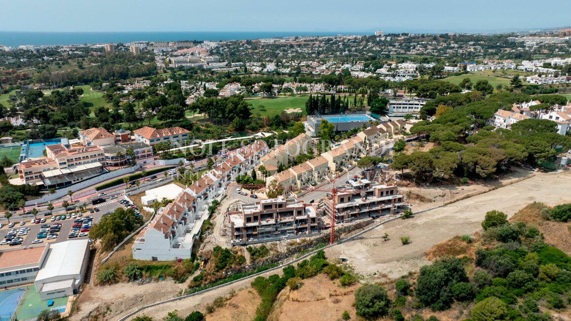 Brand new garden apartment within walking distance to Aloha Golf in Nueva Andalucia, Marbella