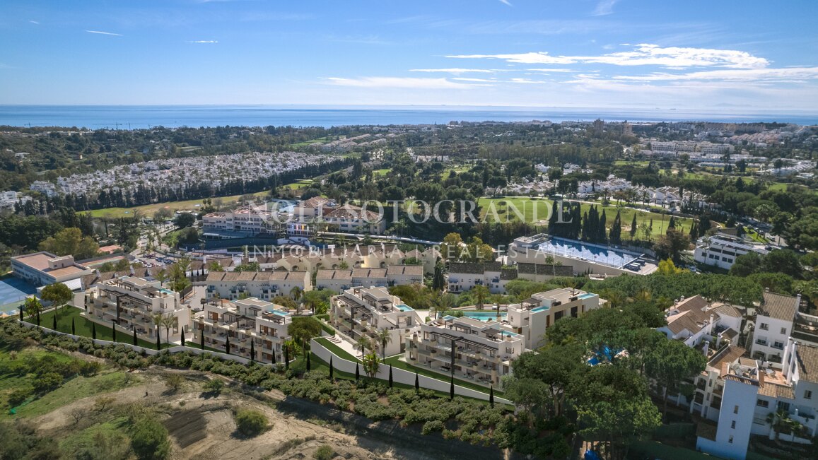 Brand new garden apartment within walking distance to Aloha Golf in Nueva Andalucia, Marbella