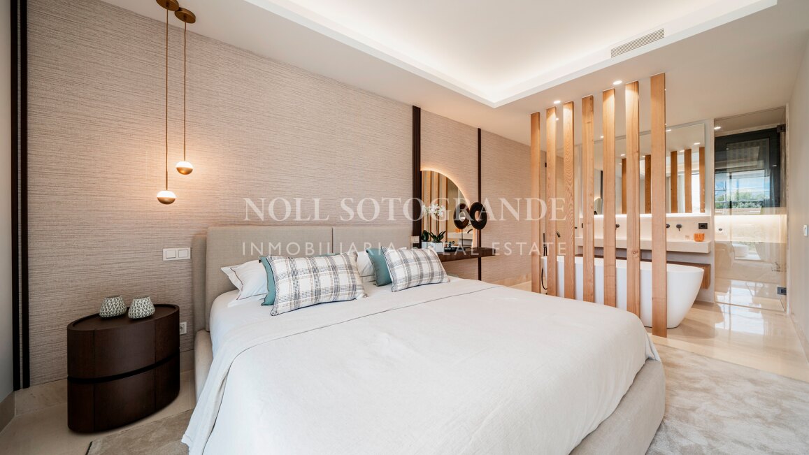 Brand new first floor apartment within walking distance to Aloha Golf in Nueva Andalucia, Marbella