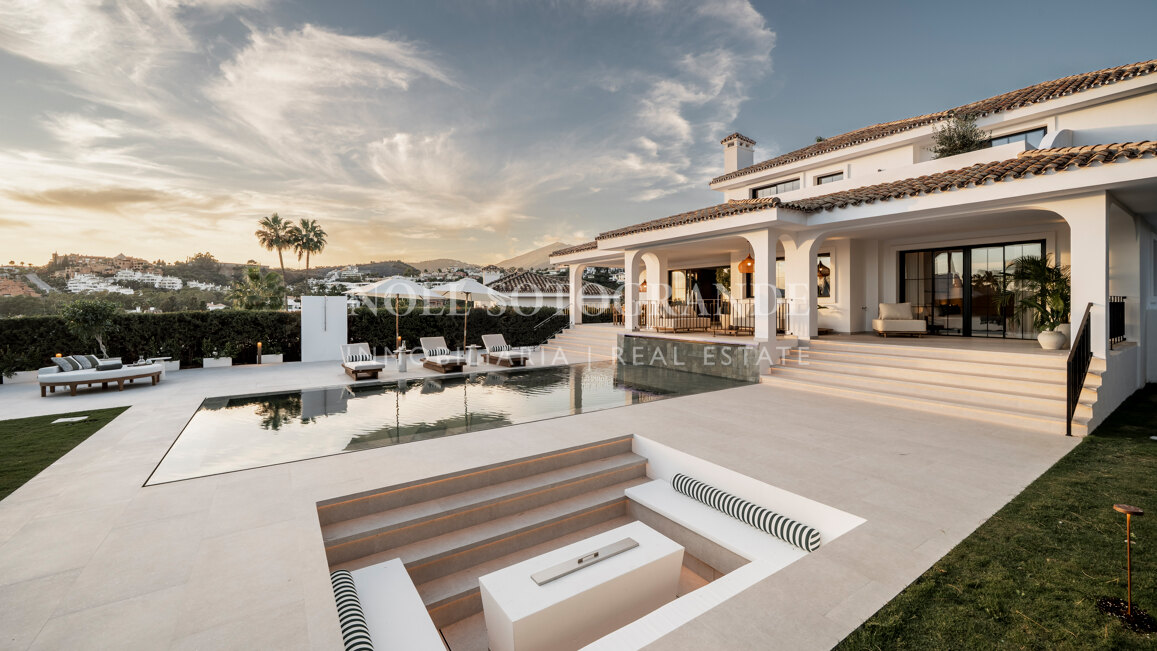 Contemporary quality villa in Nueva Andalucia Golf Valley, Marbella