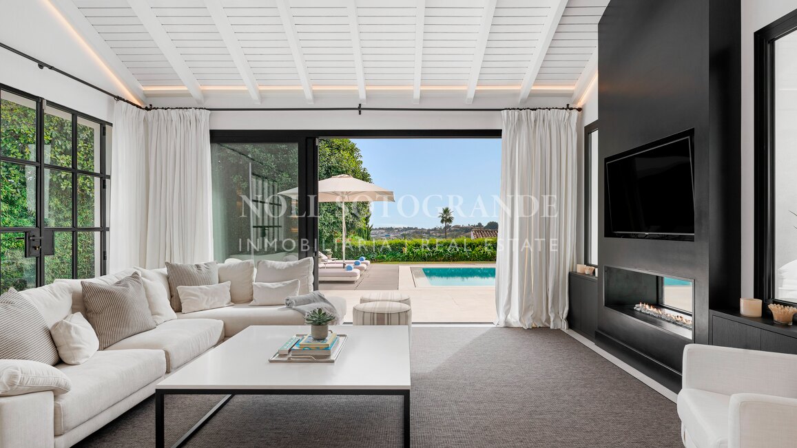 Villa reformada junto al campo de golf Los Naranjos, Nueva Andalucía