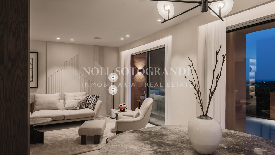 Newly renovated 4 bedroom duplex with sea and golf views in Nueva Andalucía, Marbella