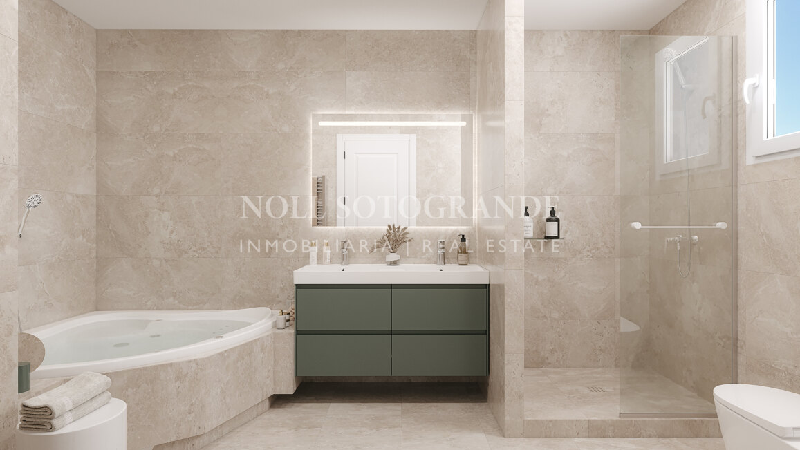 Brand new garden apartment above the Golf Valley of Nueva Andalucia, in Marbella