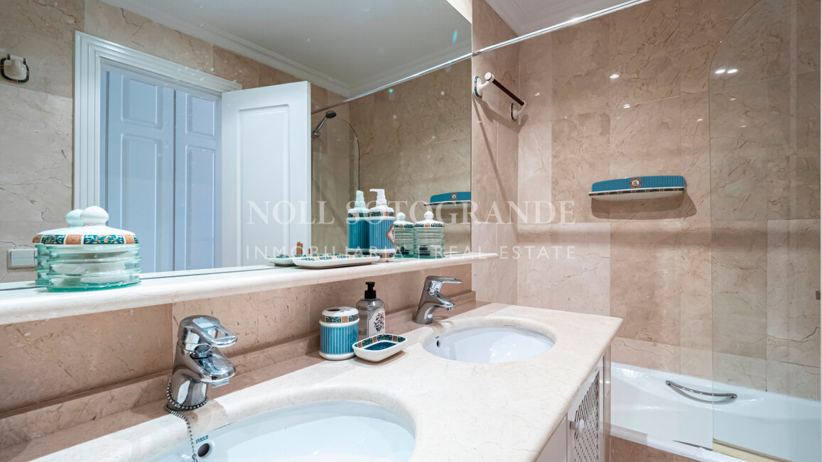 Frontline beach Marbella apartment with sea views within walking distance to Puerto Banus and the beach