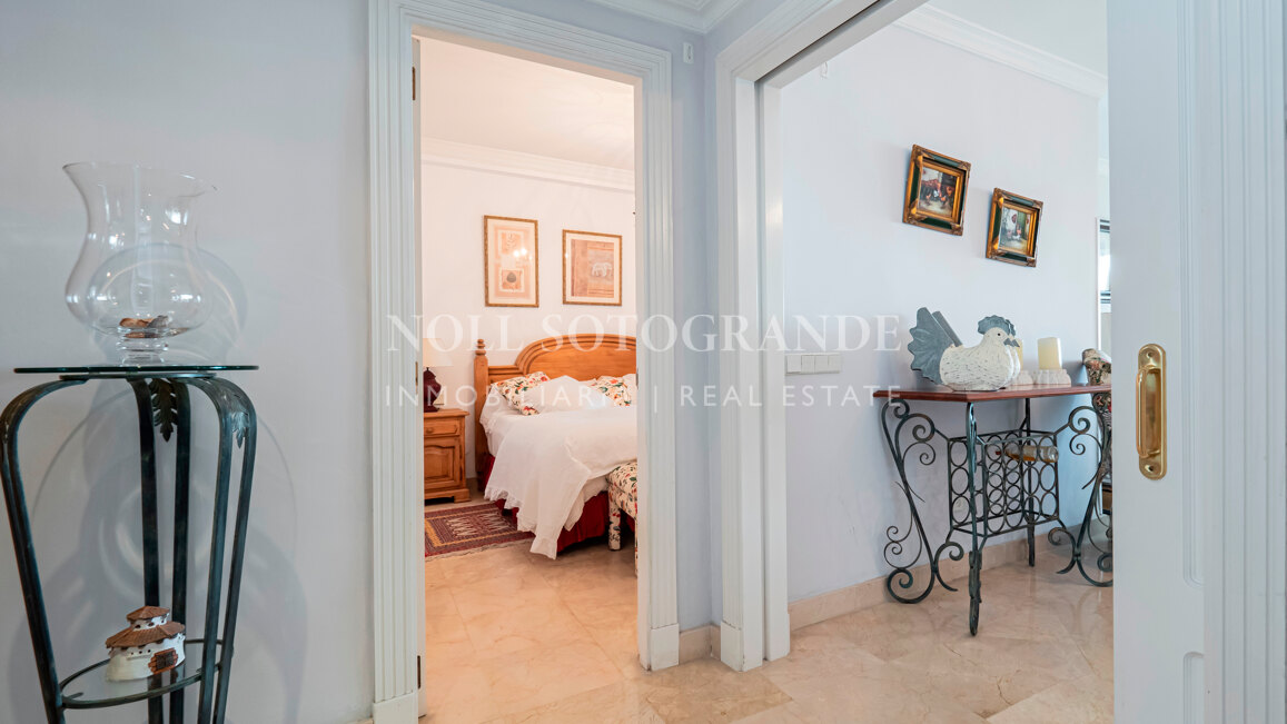 Frontline beach Marbella apartment with sea views within walking distance to Puerto Banus and the beach