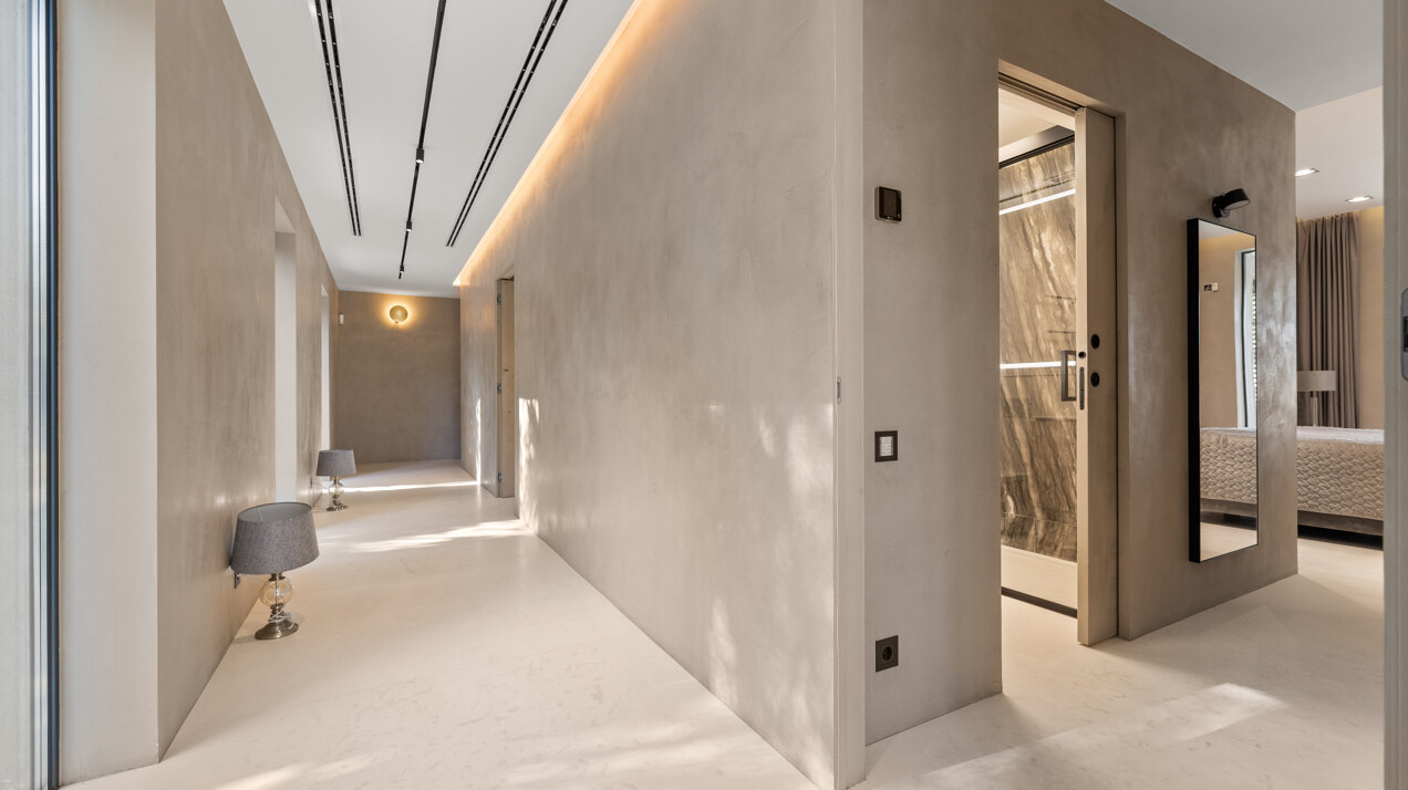 Stunning luxurious 'mini' mansion sits in heart of leafy urban oasis on the edge of Marbella.
