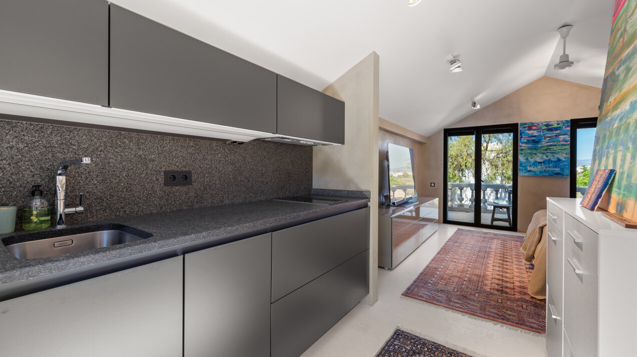 Stunning luxurious 'mini' mansion sits in heart of leafy urban oasis on the edge of Marbella.
