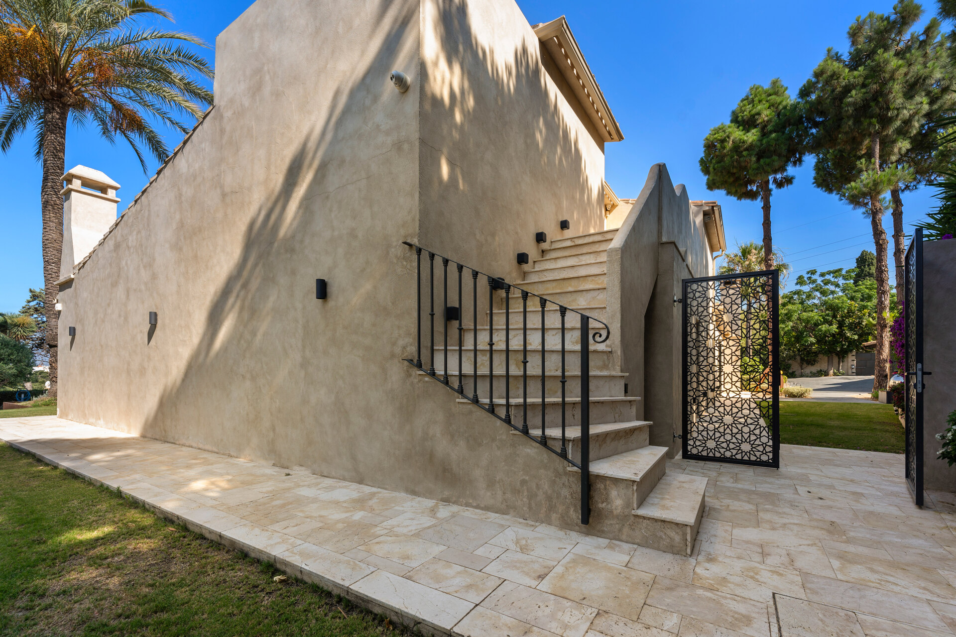 Stunning luxurious 'mini' mansion sits in heart of leafy urban oasis on the edge of Marbella.