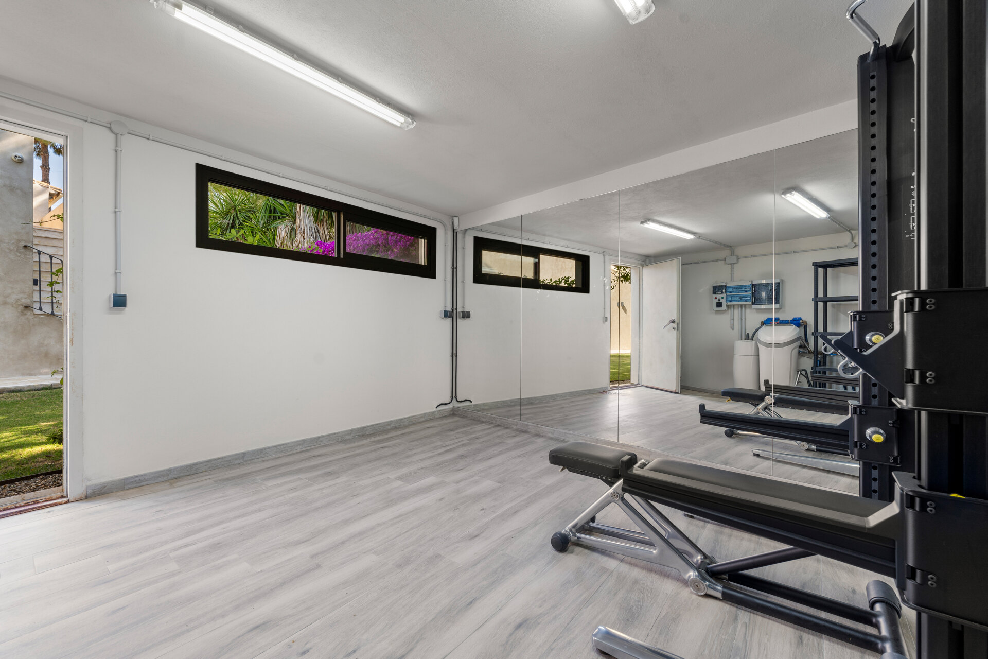 Stunning luxurious 'mini' mansion sits in heart of leafy urban oasis on the edge of Marbella.