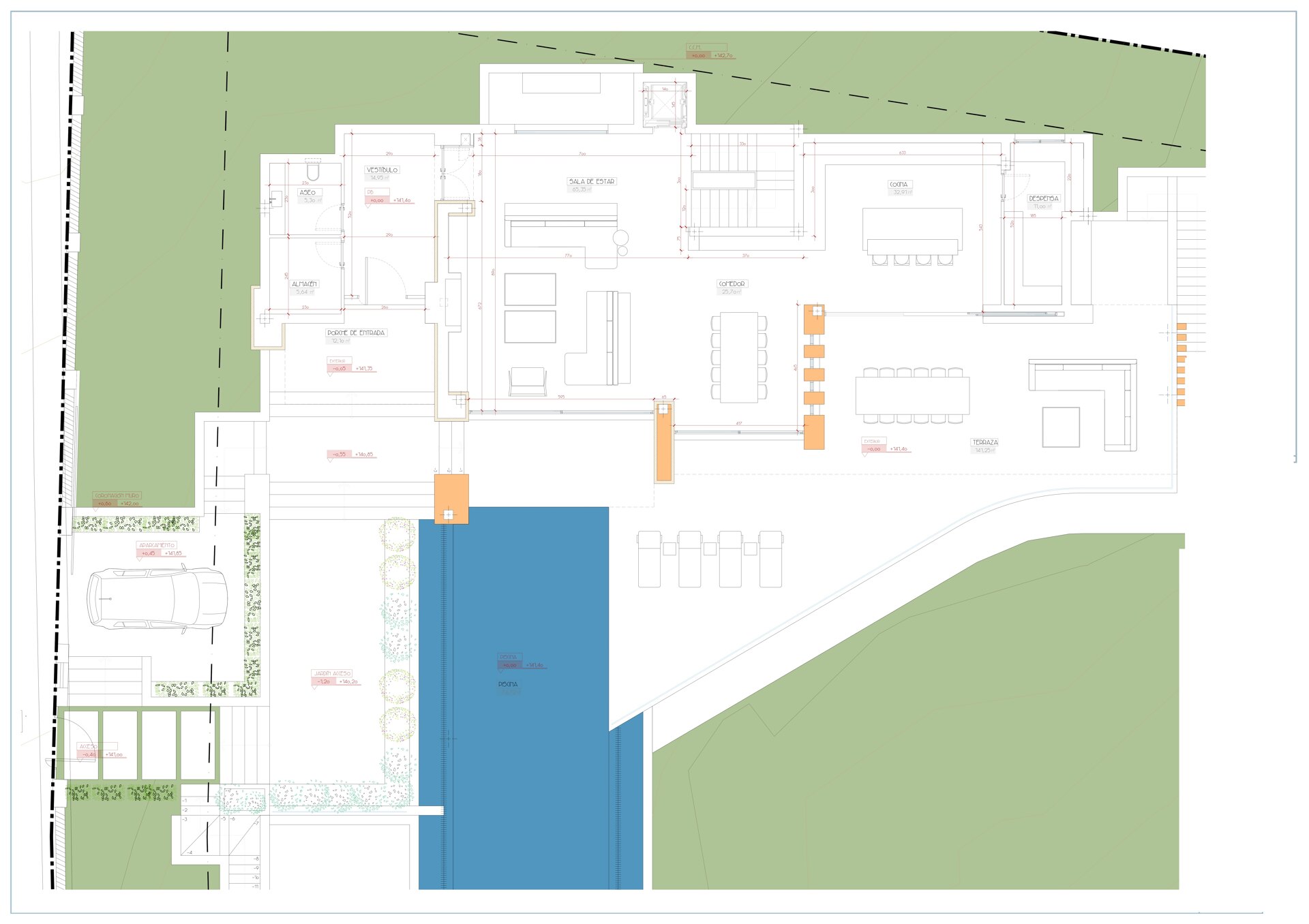Incredible plot with turnkey project for 4 bedroom villa set in the stunning Marbella Club Golf Resort