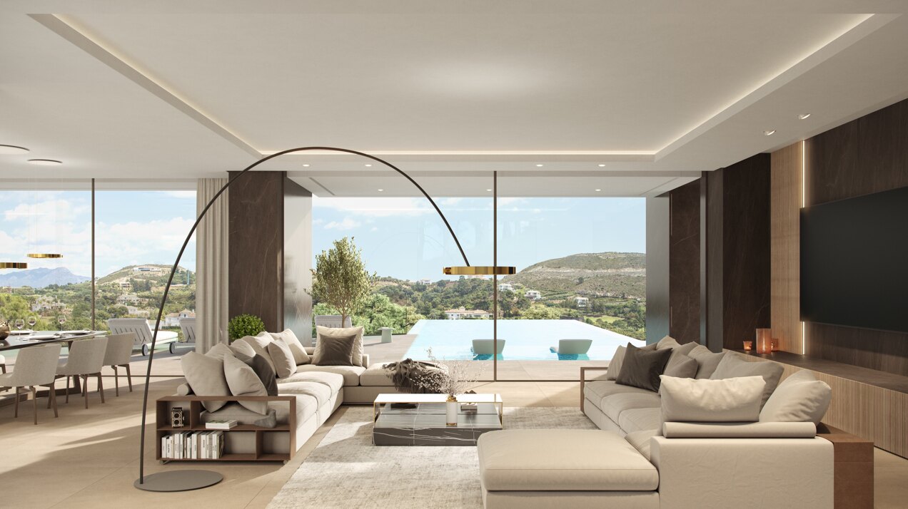 Incredible plot with turnkey project for 4 bedroom villa set in the stunning Marbella Club Golf Resort