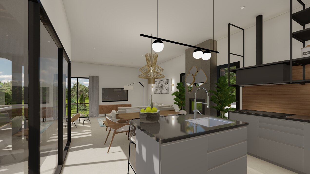Contemporary modern turnkey villa located in prime urbanization and close to the heart of Estepona.