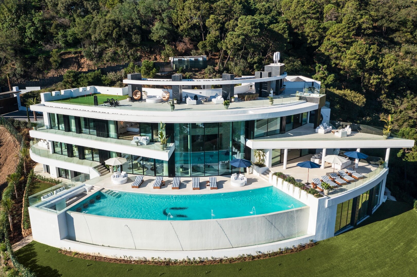 Marbella's most iconic residence tucked away in the exclusive gated community of La Zagaleta