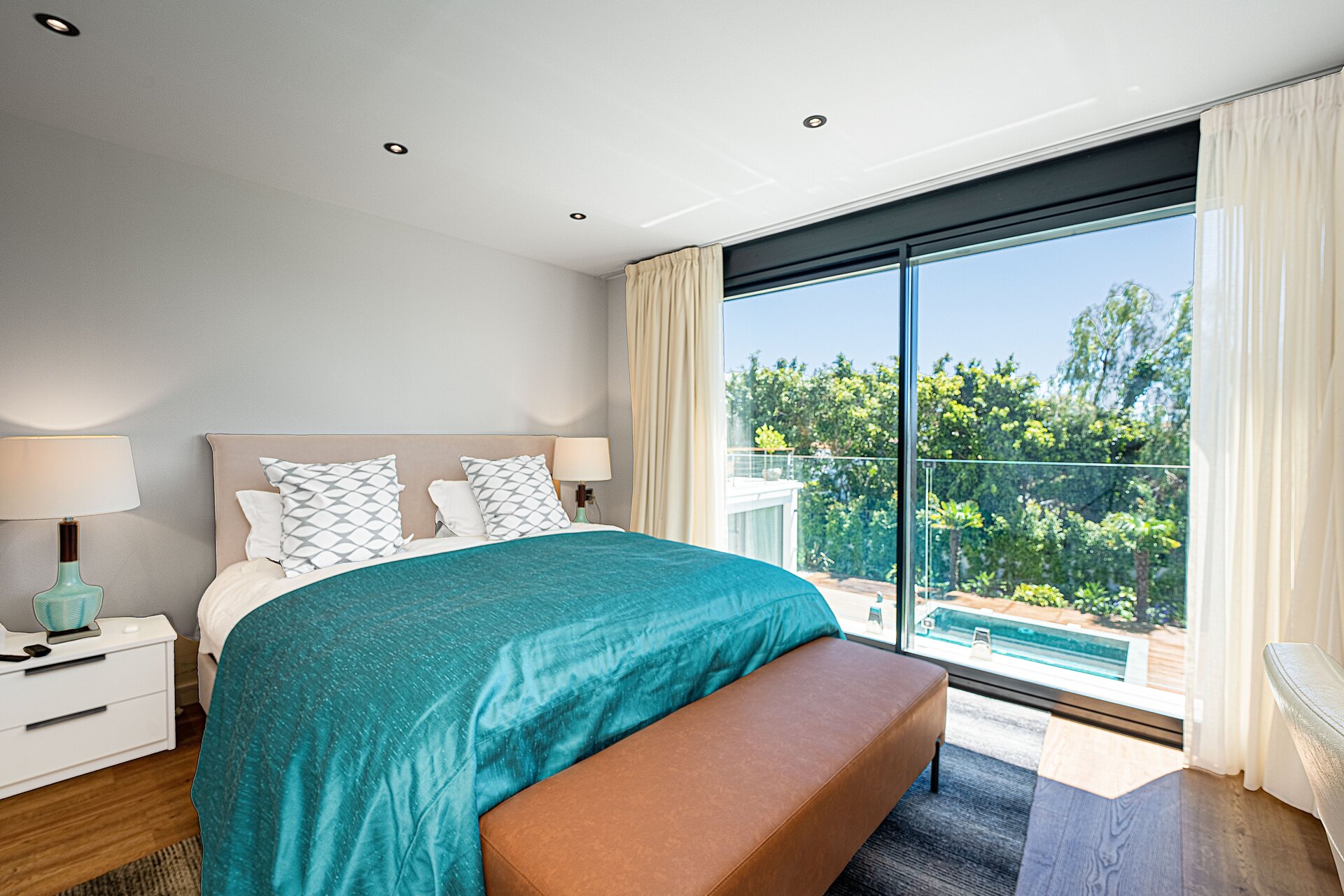Impressive perfectly renovated villa exhibits exceptional style and charm in sought after El Rosario