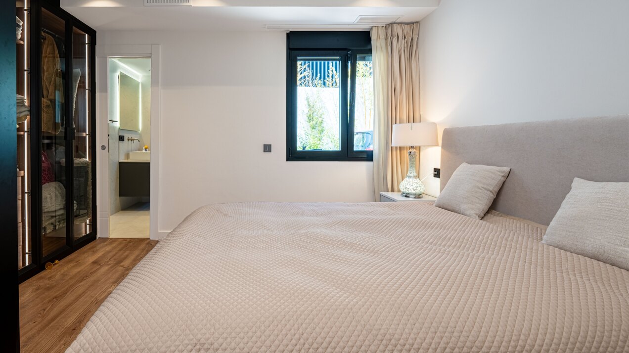Impressive perfectly renovated villa exhibits exceptional style and charm in sought after El Rosario