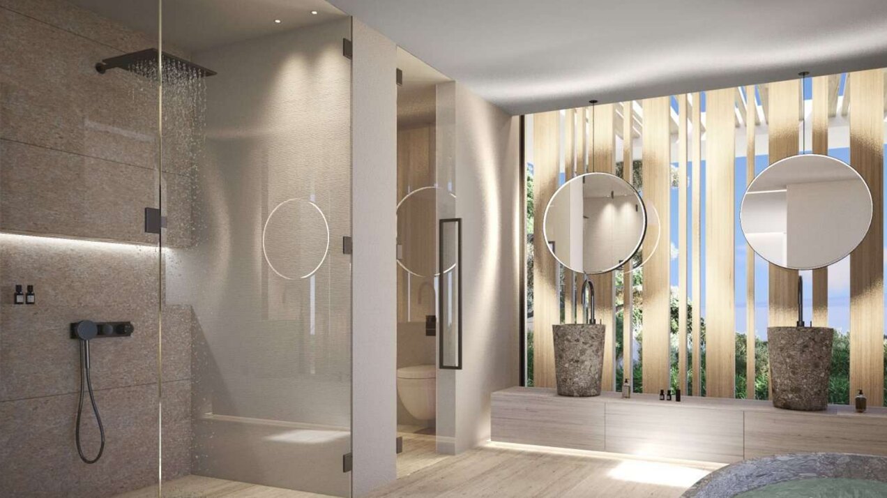 Majestic residence with 180º views is a piece of modern architecture, and a masterclass in style.