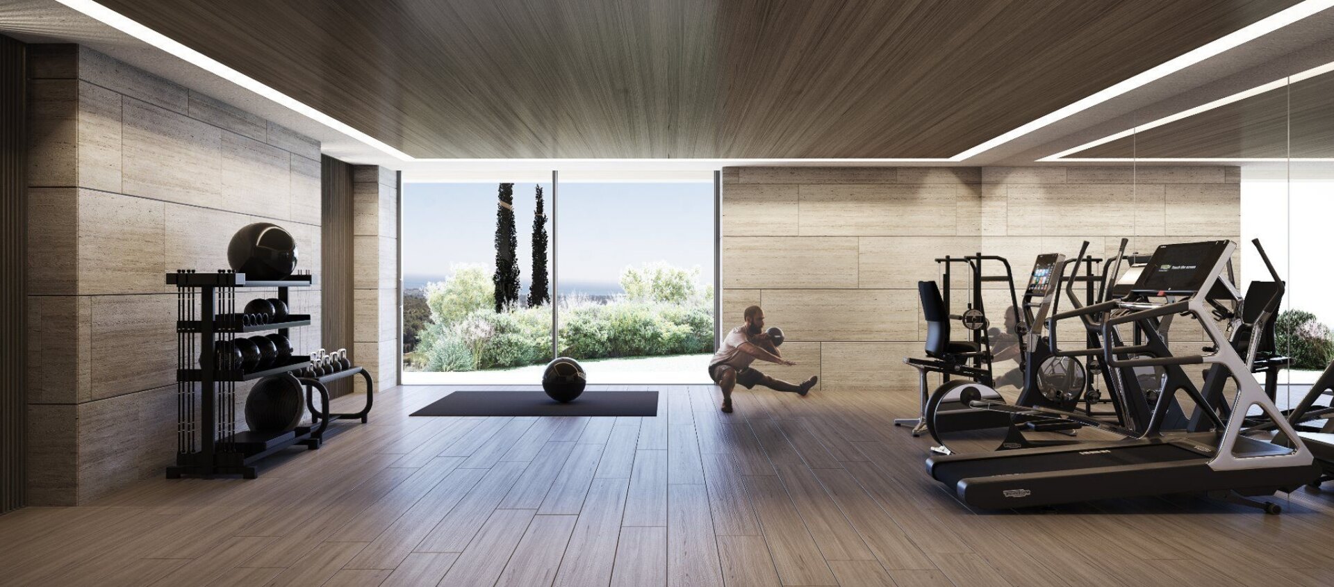 Majestic residence with 180º views is a piece of modern architecture, and a masterclass in style.
